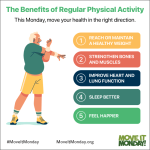 Benefits physical diabetes mondaycampaigns reduce flexibility happier want